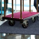 M+A Matting Waterhog Max Diamond Entrance Mat w/ Smooth Backing, 3' x 12 1/5', Black Smoke (229570312170) thumbnail 3