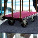 M+A Matting Waterhog Max Diamond Entrance Mat w/ Smooth Backing, 3' x 16', Black Smoke (229570316170) thumbnail 3