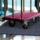 M+A Matting Waterhog Max Diamond Entrance Mat w/ Smooth Backing, 3' x 5', Black Smoke (22957035170) thumbnail 3