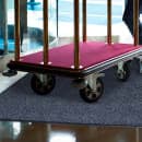 M+A Matting Waterhog Max Diamond Entrance Mat w/ Smooth Backing, 6' x 6', Black Smoke (22957066170) thumbnail 3