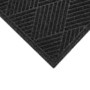 M+A Matting Waterhog Max Diamond Entrance Mat w/ Smooth Backing, 6' x 8 2/5', Black Smoke (22957068170) thumbnail 2