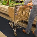 M+A Matting Slip Resistant Mat w/ Adhesive Backing - 2' x 25' Roll, Polypropylene, Black (44501225900) thumbnail 5