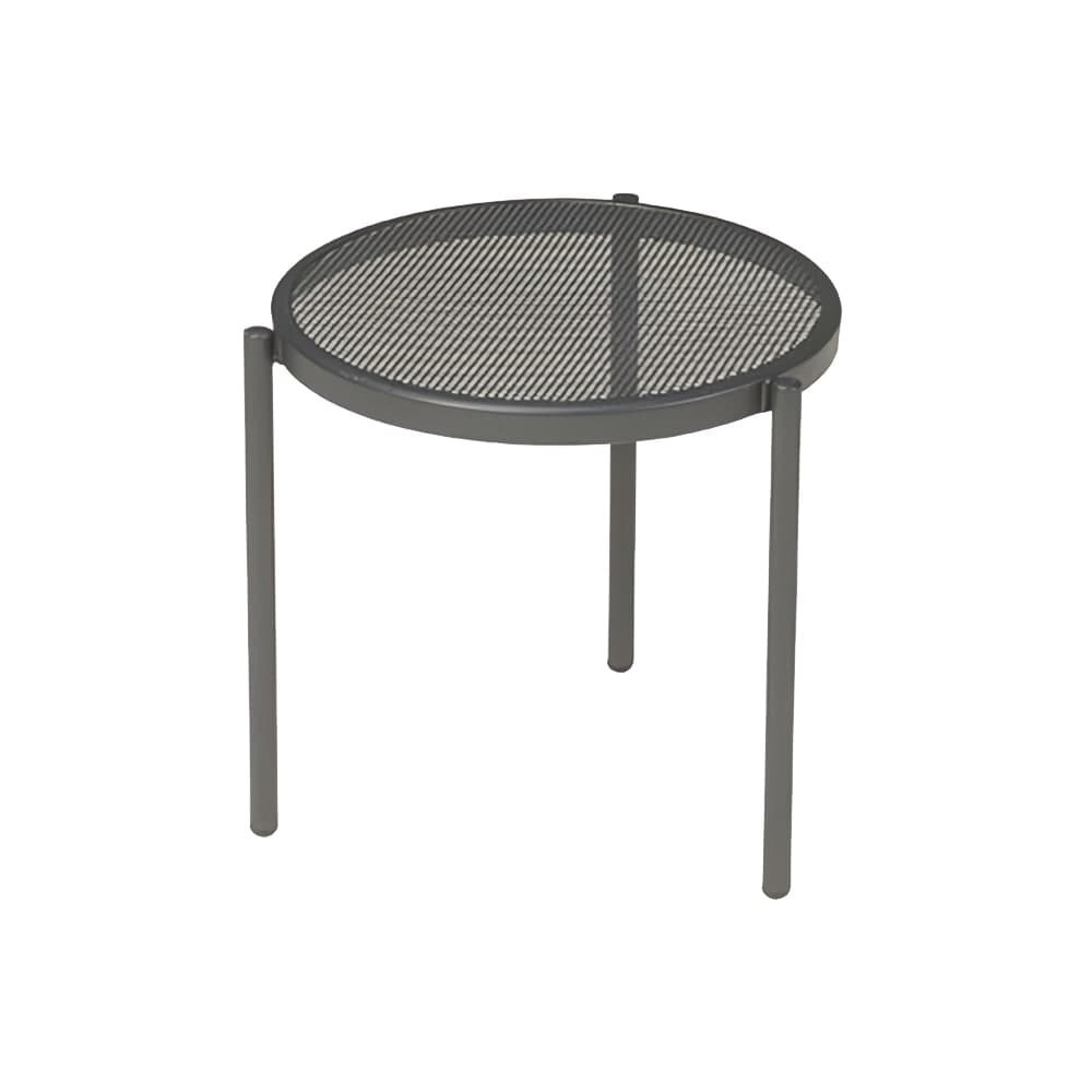 emu 16" Round Disco Indoor/Outdoor Low Table - Steel, Antique Bronze (100)