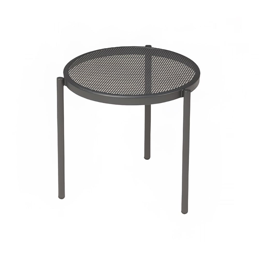 emu 16" Round Disco Indoor/Outdoor Low Table - Steel, Antique Iron (100)