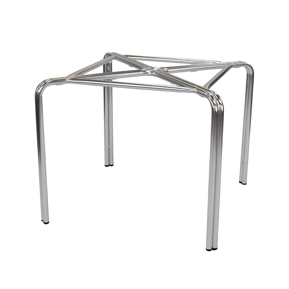emu Dining Height Outdoor Table Base for 30" to 36" Square Table Tops, Aluminum (1340)