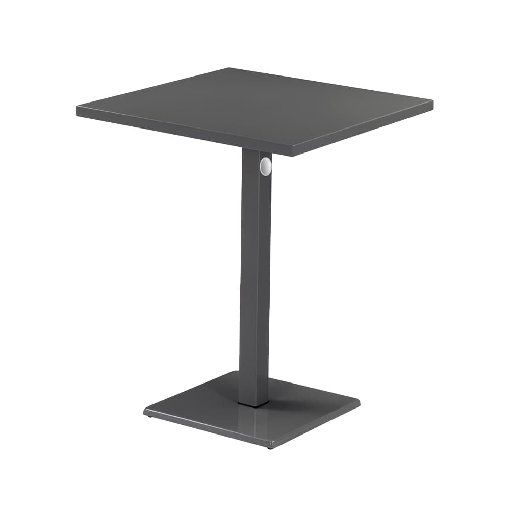 emu 32" Square Lock Indoor/Outdoor Bar Table - Steel, Antique Iron (473KH)