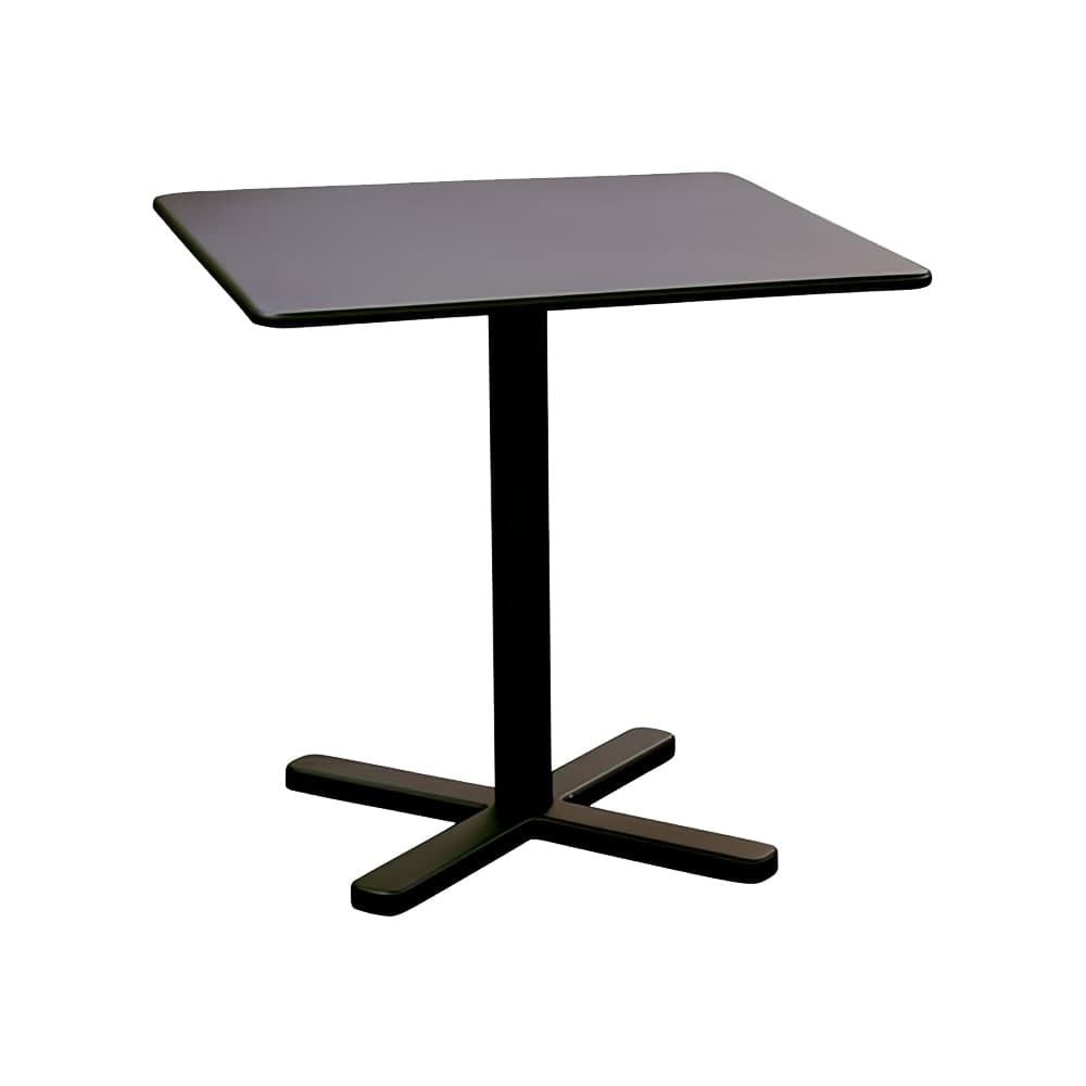 emu 28" Square Darwin Indoor/Outdoor Table - Steel, Antique Black (525)