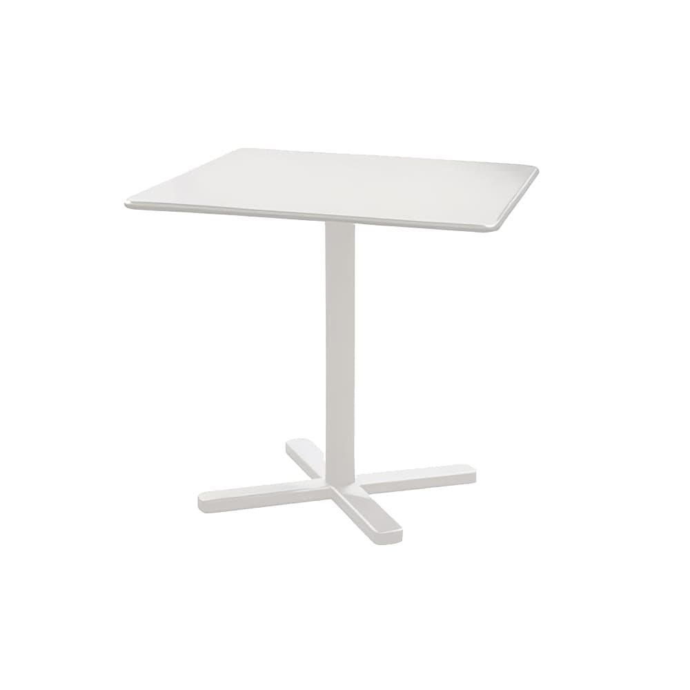 emu 28" Square Darwin Indoor/Outdoor Table - Steel, Antique White (525)