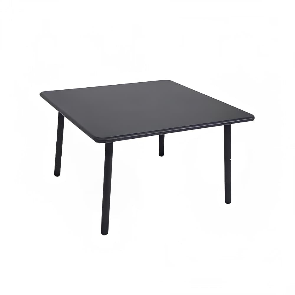 emu 28" Square Darwin Indoor/Outdoor Low Table - Steel, Antique Black (526)