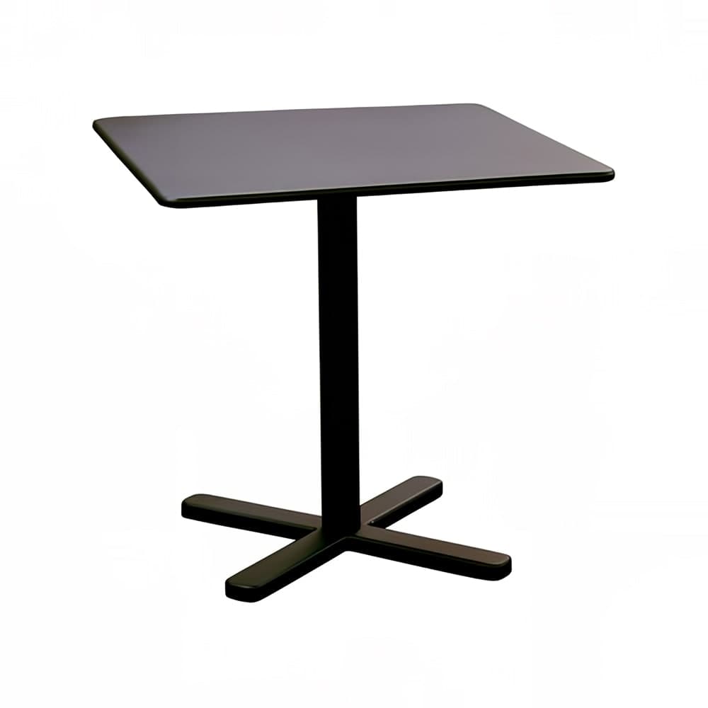 emu 32" Square Darwin Indoor/Outdoor Table - Steel, Antique Black (529)