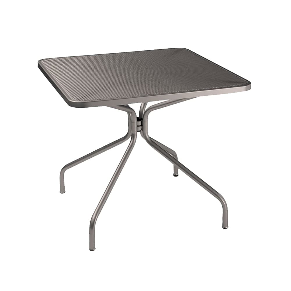 emu 24" Square Cambi Indoor/Outdoor Table - Steel, Antique Bronze (800)