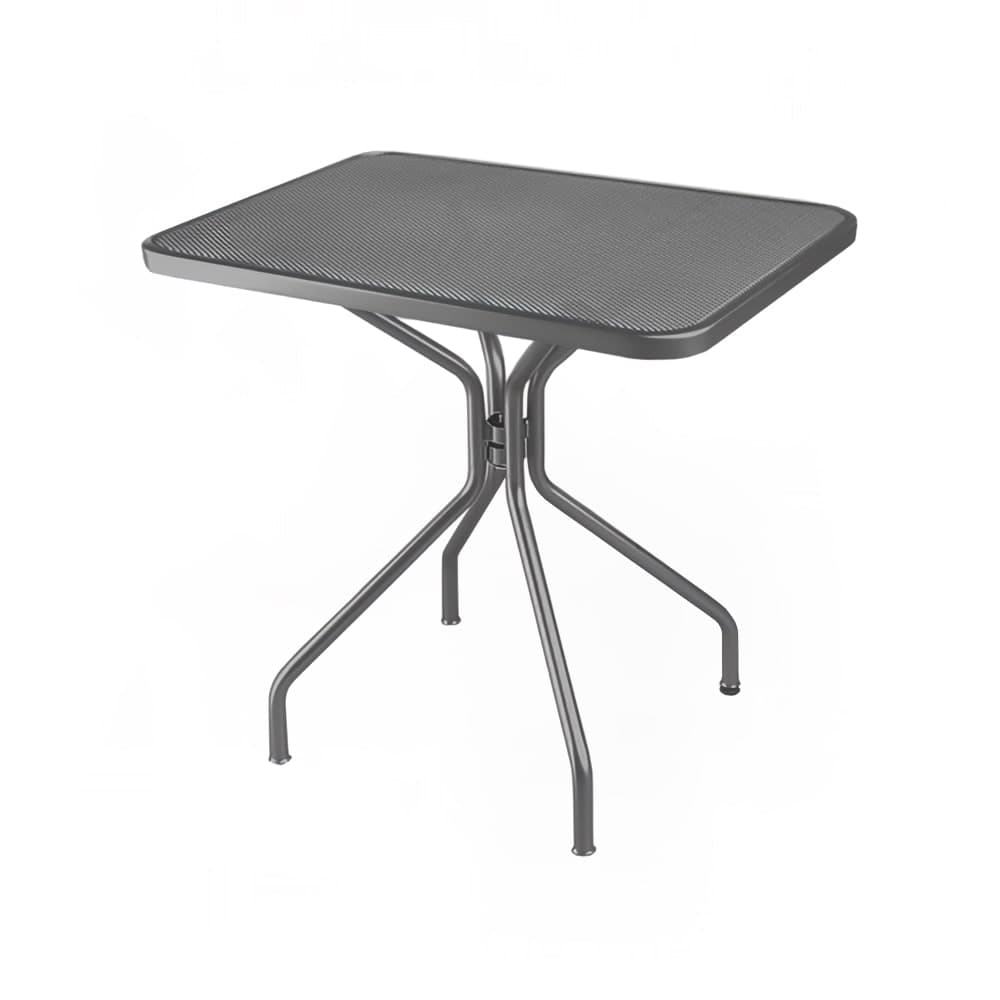 emu Rectangular Indoor/Outdoor Cambi Table - 32" x 24", Steel, Antique Iron (834)