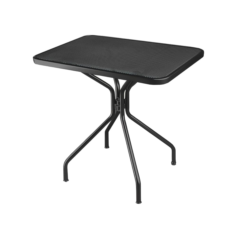 emu Rectangular Indoor/Outdoor Cambi Table - 32" x 24", Steel, Antique Black (834)