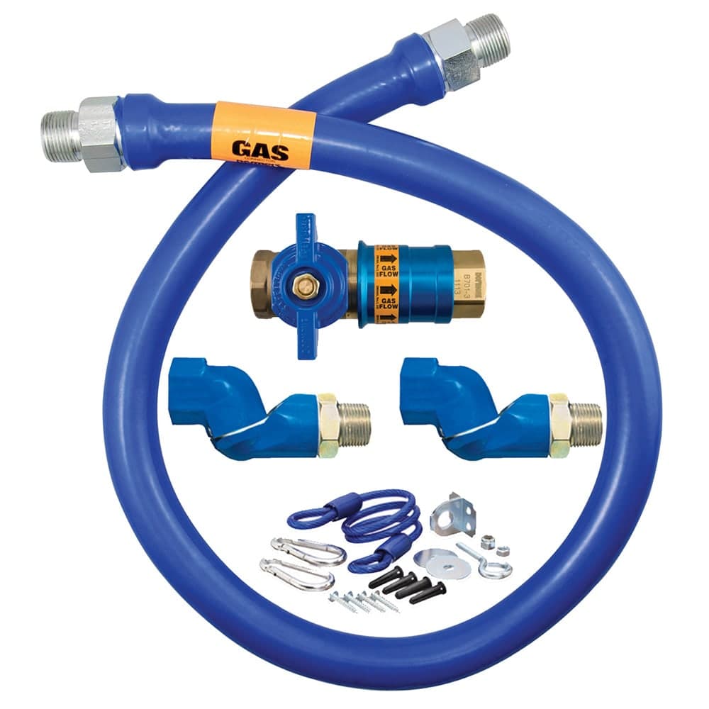 Dormont 1675KITCF2S48 48" Gas Connector Kit w/ 3/4" Male/Male Couplings