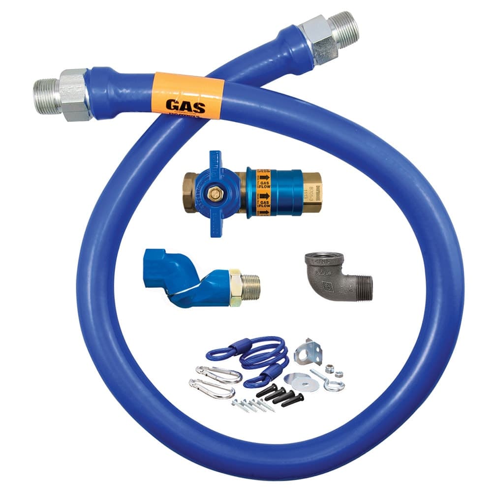 Dormont 1675KITCFS48 48" Gas Connector Kit w/ 3/4" Male/Male Couplings