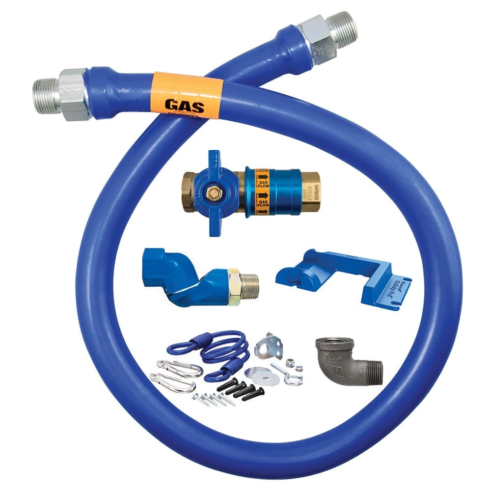 Dormont 1675KITCFS48PS 48" Gas Connector Kit w/ 3/4" Male/Male Couplings