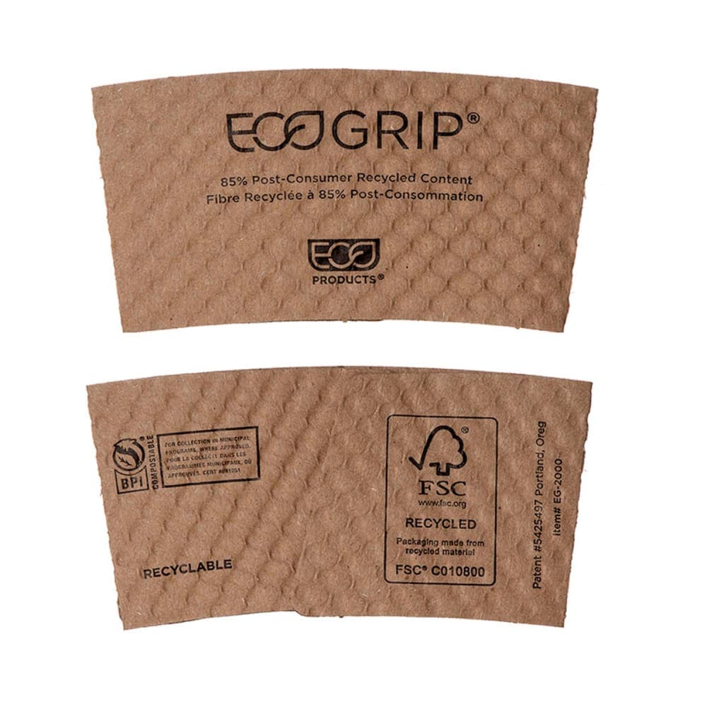 Eco Products EcoGrip® Hot Cup Sleeves (EG-2000)