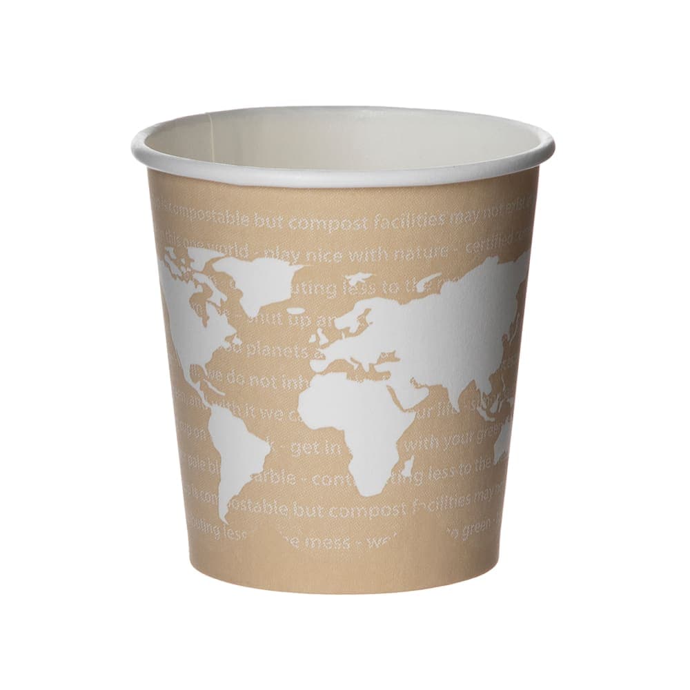 Eco Products World Art™ 4 oz Disposable Hot Cup - PLA, Printed (EP-BHC4-WA)