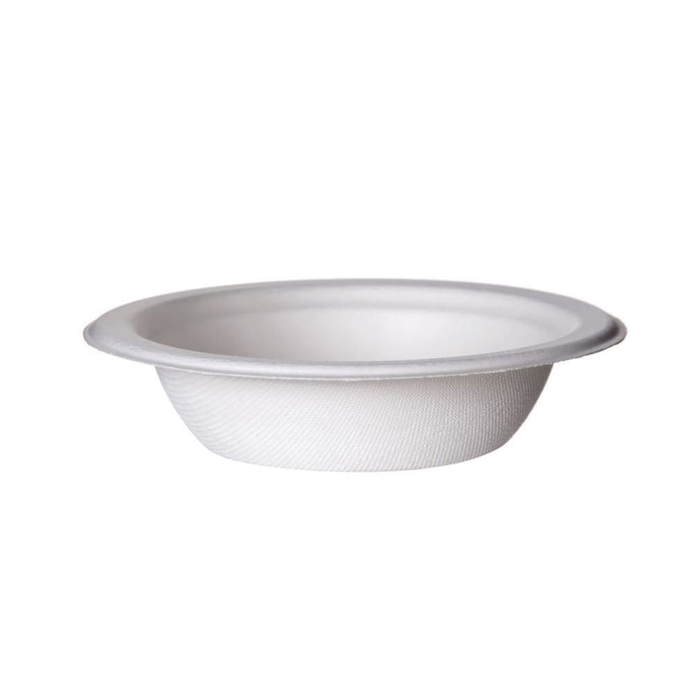 Eco Products 12 oz Vanguard® WorldView™ Bowl - Molded Fiber, White (EP-BL12NFA)