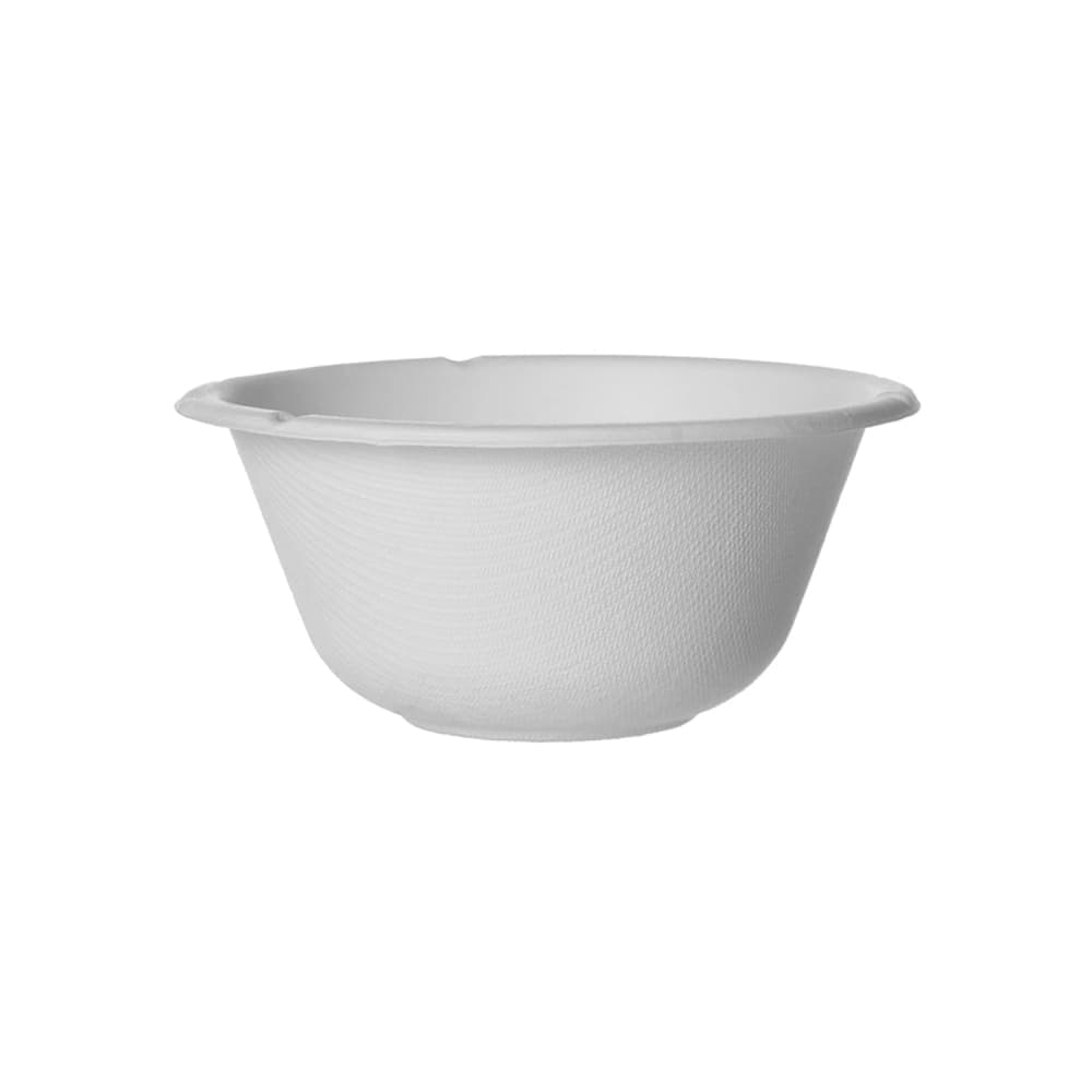 Eco Products 8 oz Vanguard® WorldView™ Coupe Bowl - Molded Fiber, White (EP-BL8CNFA)