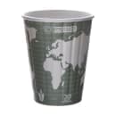 Eco Products World Art™ 12 oz Disposable Insulated Hot Cup - PLA, Printed (EP-BNHC12-WD) thumbnail 2