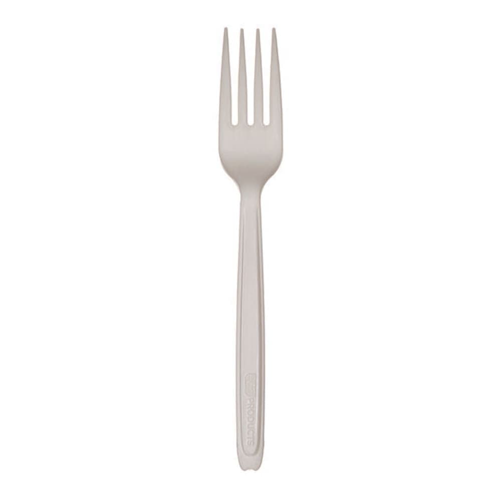 Eco Products 6" Cutlerease™ Disposable Fork - PLA, White (EP-CE6FKWHT)