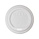 Eco Products GreenStripe® EcoLid® Dome Lid for 10 to 20 oz Hot Cups - PLA, White (EP-ECOLID-W) thumbnail 2