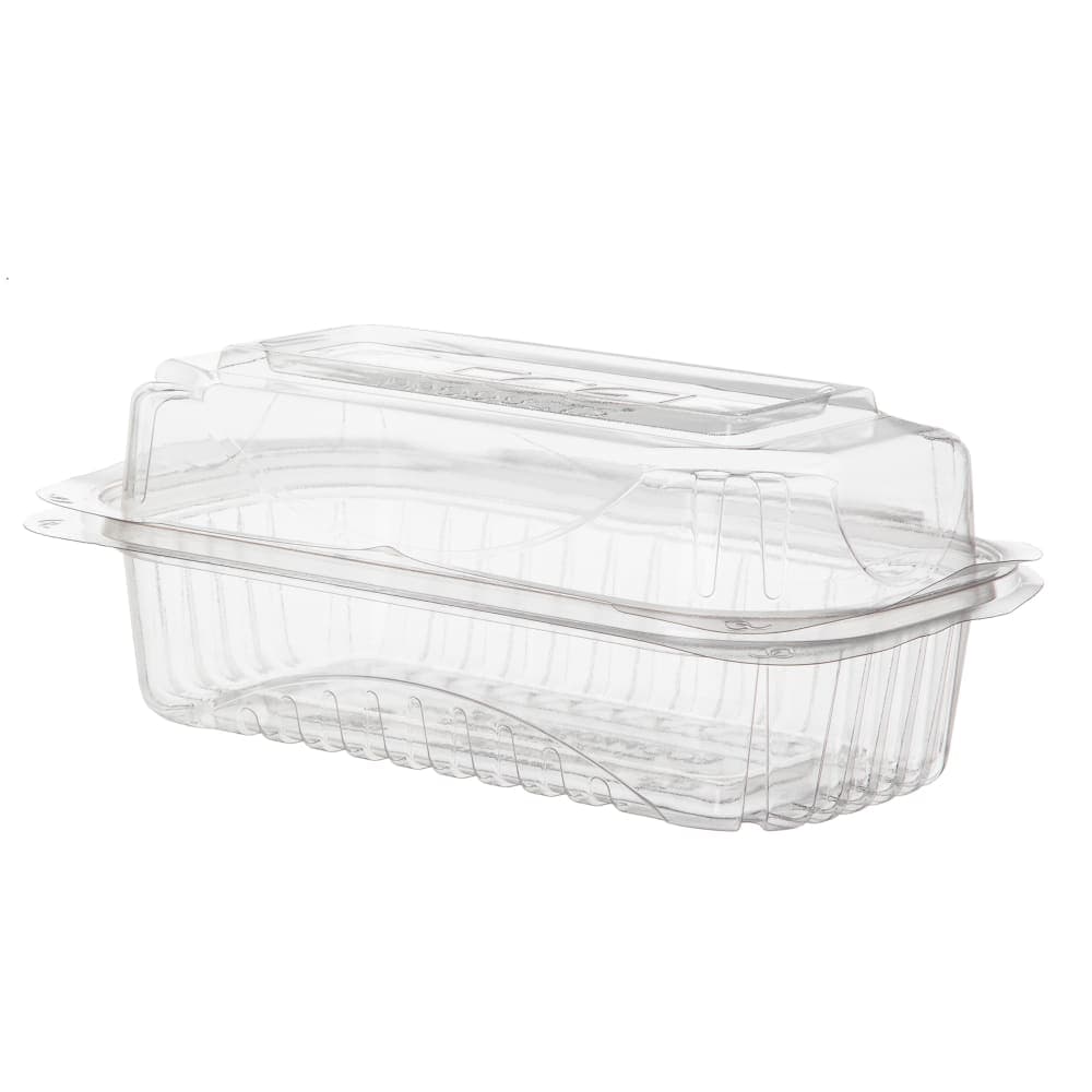 Eco Products Hinged Lid Food Container - 9" x 6" x 3", PLA (EP-LC96)