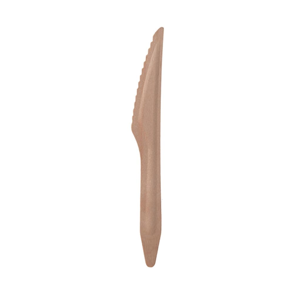 Eco Products 6 1/2" Disposable Knife - Birch Wood (EP-S211)