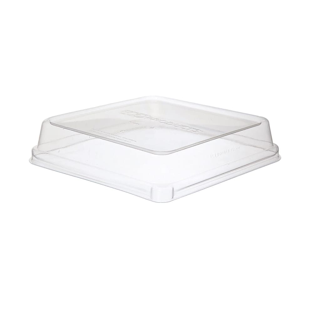 Eco Products WorldView™ Dome Lid for 8" Food Containers - PLA, Clear (EP-SCS8SLID)