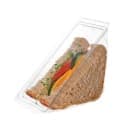 Eco Products Sandwich Wedge Container - 4 1/4" x 6 1/2", PLA, Clear (EP-SWH3) thumbnail 2