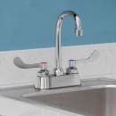 Elkay LK406GN04T4 Deck Mount Faucet w/ 4" Gooseneck Swing Spout & 4" Wrist Blade Handles - 4" Centers thumbnail 2