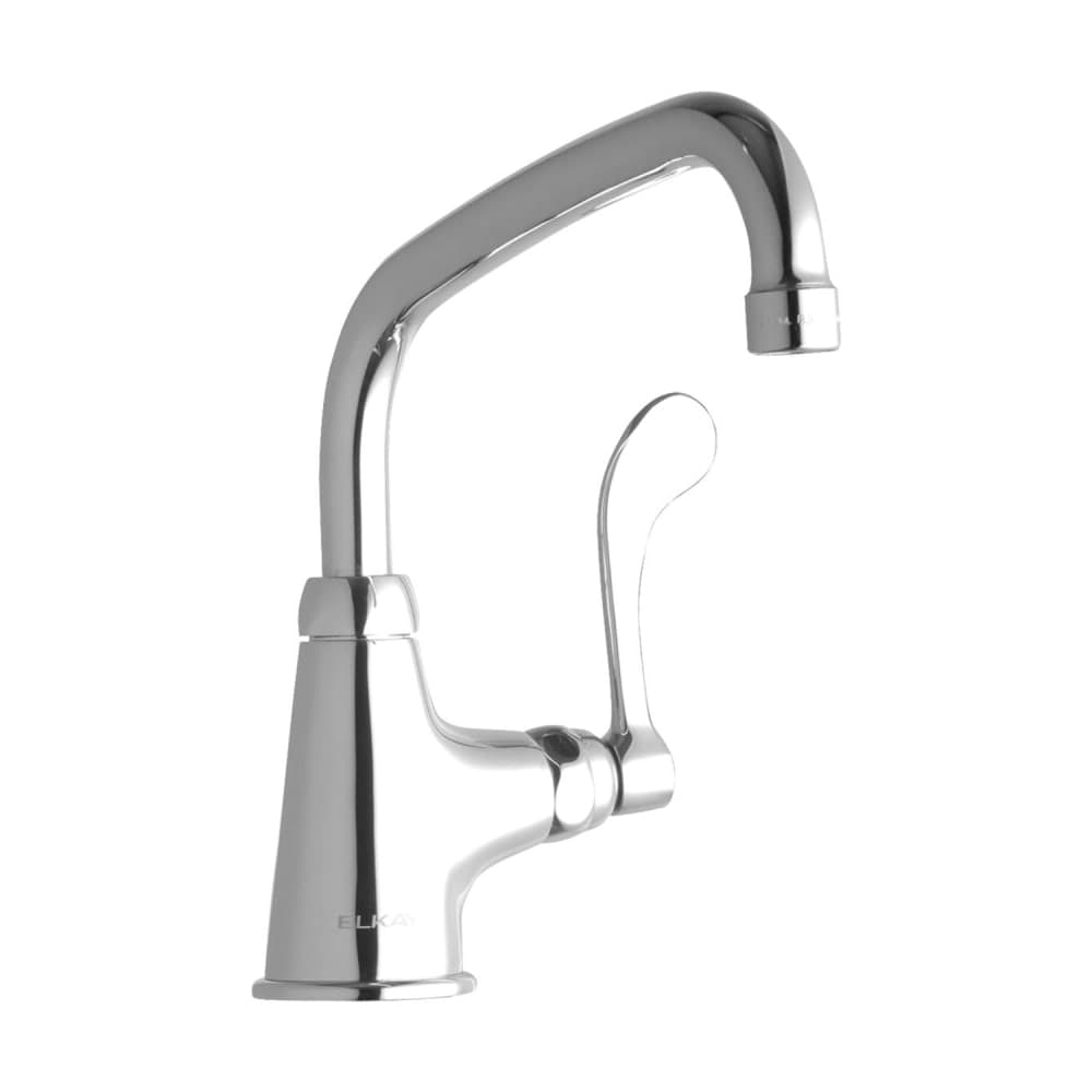 Elkay LK535AT08T4 Deck Mount Pantry Faucet w/ 8" Swing Spout & 4" Wrist Blade Handles