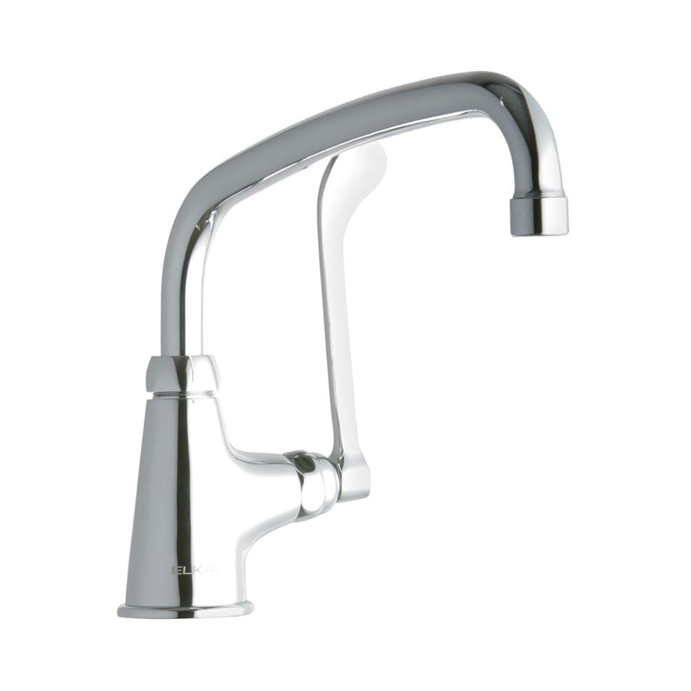 Elkay LK535AT10T6 Deck Mount Pantry Faucet w/ 10" Swing Spout & 6" Wrist Blade Handles