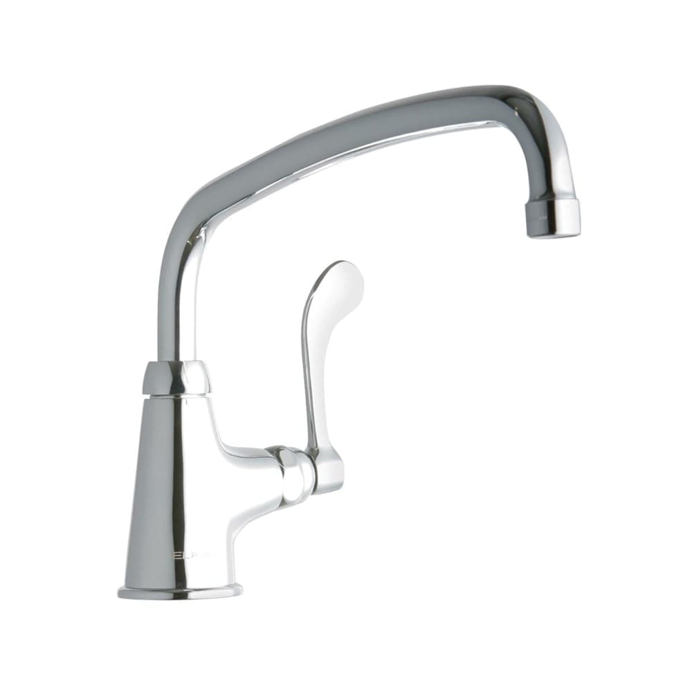 Elkay LK535AT12T4 Deck Mount Pantry Faucet w/ 12" Swing Spout & 4" Wrist Blade Handles