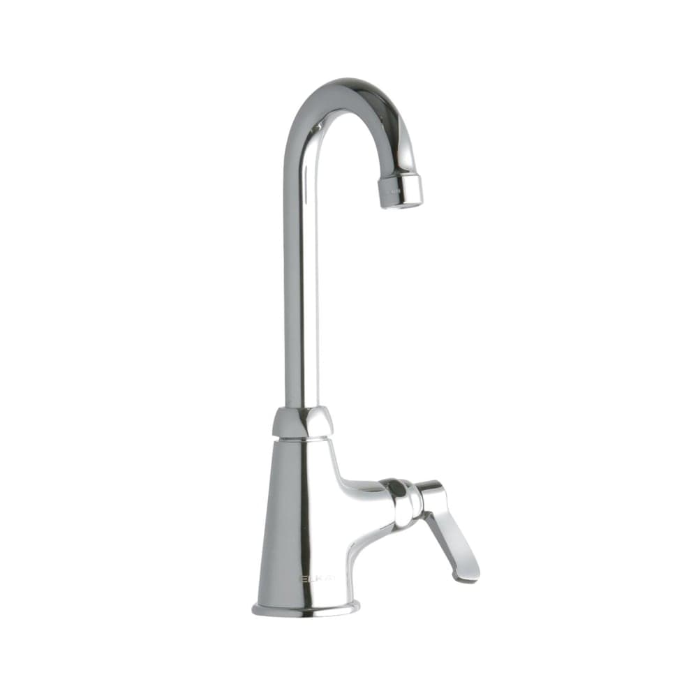 Elkay LK535GN04L2 Deck Mount Pantry Faucet w/ 4" Gooseneck Swing Spout & 2" Lever Handles