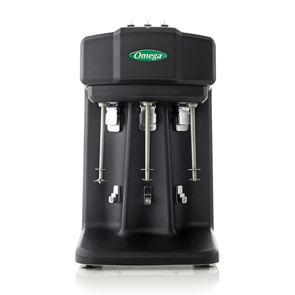 Omega Countertop Drink Mixer w/ (3) Spindles & (2) Speeds, 120v (M3000)