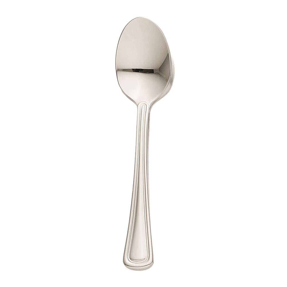 Libbey 101 001 5 7/8" Teaspoon with 18/8 Stainless Grade, Classic Rim II Pattern
