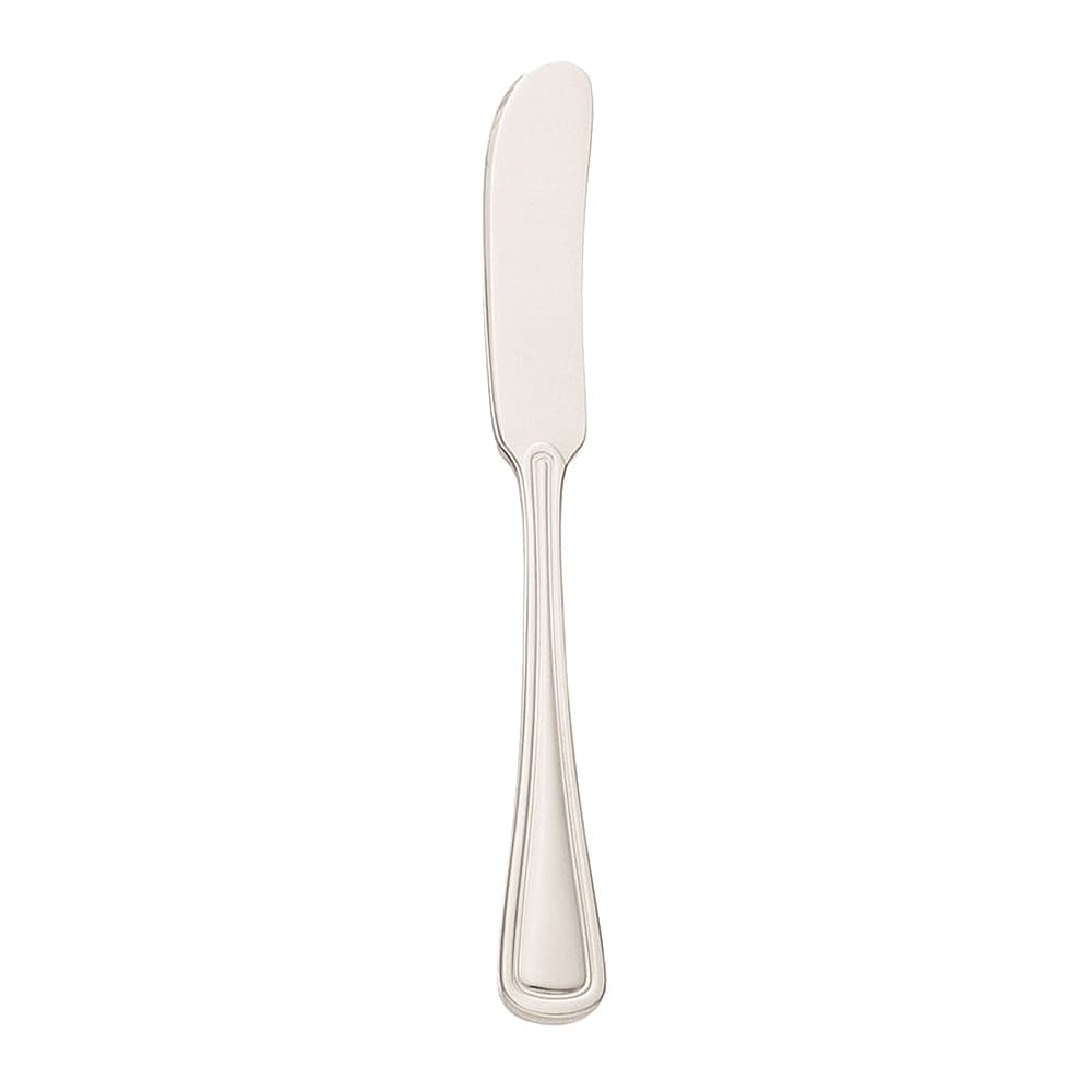 Libbey 101 053 6 1/8" Butter Knife with 18/8 Stainless Grade, Classic Rim II Pattern
