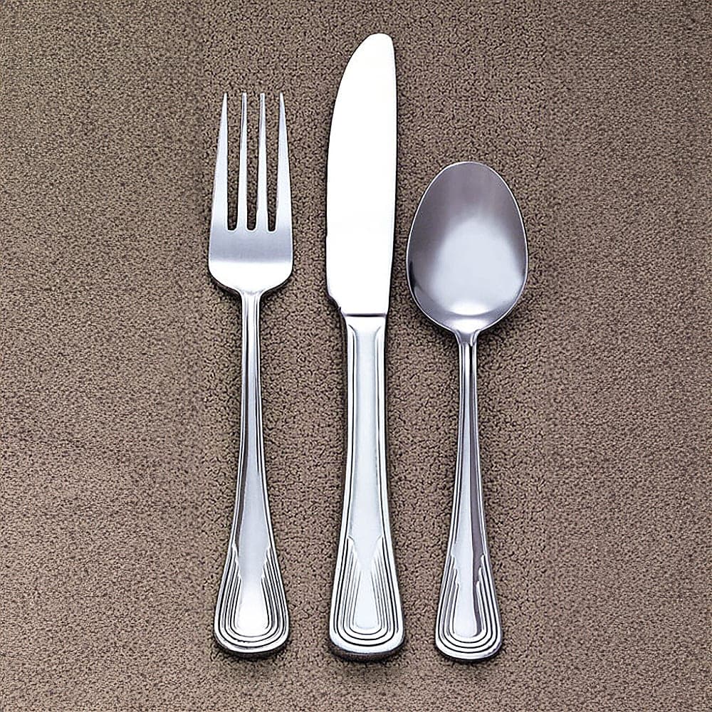 Libbey 129 001 6 3/8" Teaspoon with 18/0 Stainless Grade, Reflections Pattern