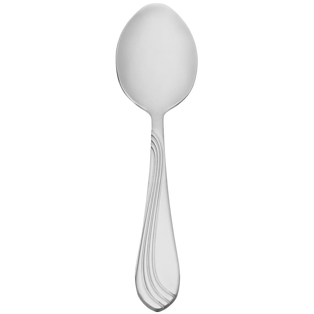 Libbey 148 002 7 1/4" Dessert Spoon with 18/0 Stainless Grade, Riva Pattern