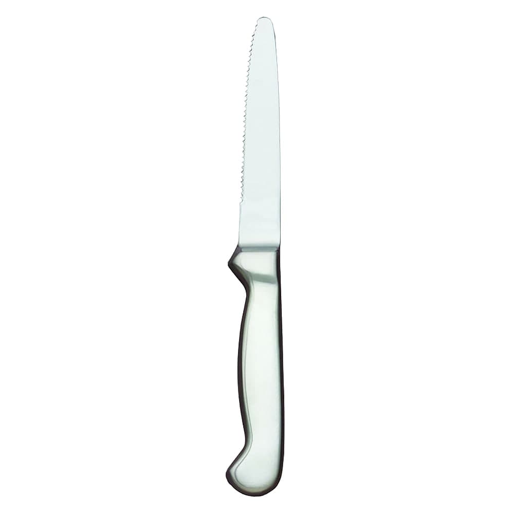 Libbey 195 2482 9" Round Tip Steak Knife w/ Hollow Handle, Stainless, Slim Radiant