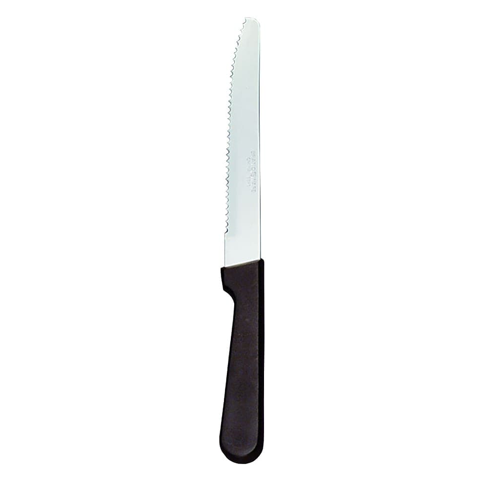 Libbey 201 2702 8 3/4" Steak Knife w/ Plastic Handle & Round Tip