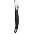 Libbey 201 2882 9 1/8" Steak Knife w/ Plastic Handle & Pointed Tip, Black, Slim EuroStyle thumbnail 4