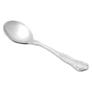 Libbey 244 016 5 3/4" Bouillon Spoon with 18/0 Stainless Grade, Kings Pattern thumbnail 4