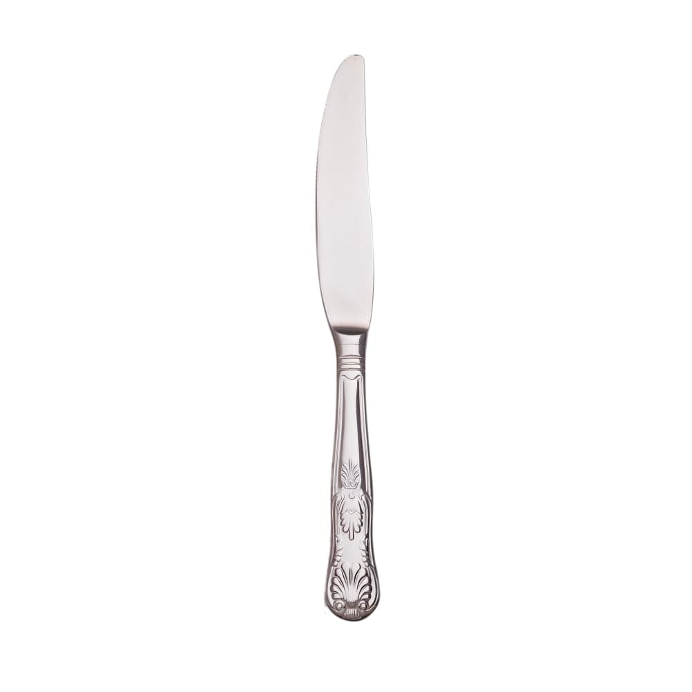 Libbey 244 554 7 1/4" Butter Knife with 18/0 Stainless Grade, Kings Pattern
