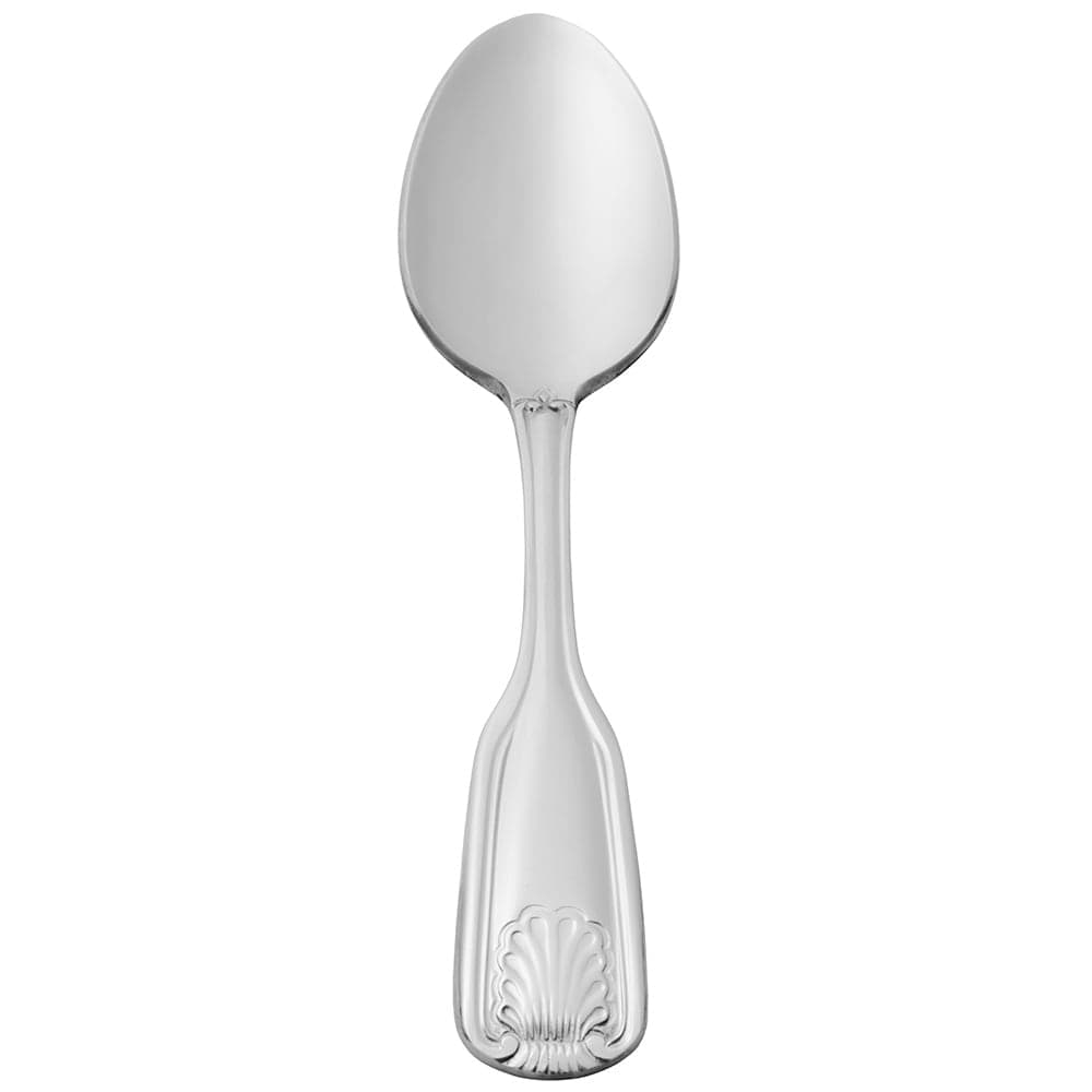 Libbey 685 001 6 1/4" Teaspoon with 18/0 Stainless Grade, Coquille Pattern