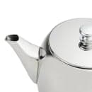 Libbey 73059 20 oz Belle II Teapot - 18/8 Stainless thumbnail 3