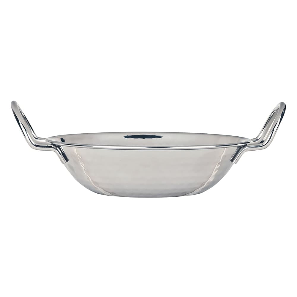 Libbey 761703 18 oz Sonoran Bowl w/ Handles, Hammered Finish, Stainless