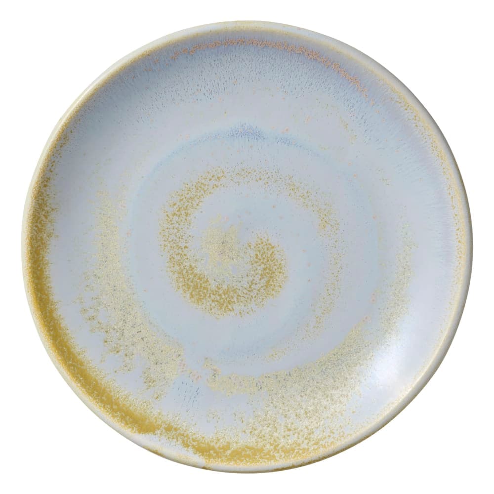 Libbey 801121541000100 6" Round Perfect Match Flat Coupe Plate - Porcelain, Breeze
